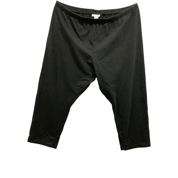 Size XL J.Jill Womens Soft Knit Pull On Capri Leggings - Picture 2 of 5